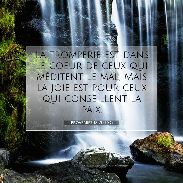 Proverbes 12 20 Signification Du Verset Biblique La Tromperie Est Proverbes 12 20 Signification Du Verset Biblique La Tromperie Est