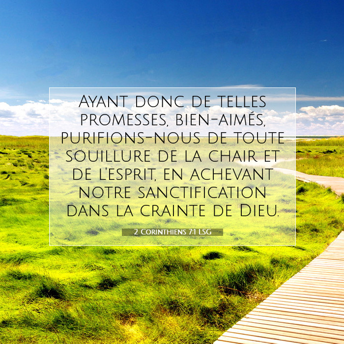 2 Corinthiens 7:1