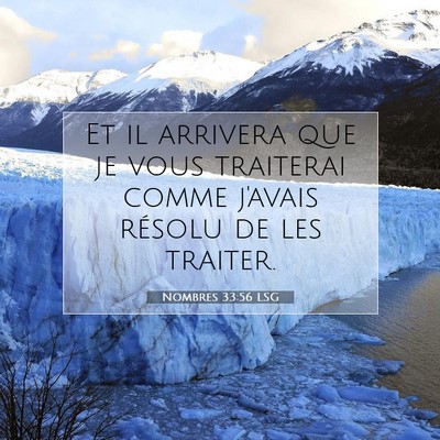 Nombres 33:56 Verset biblique expliqué