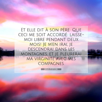 Juges 11:37 Verset biblique expliqué