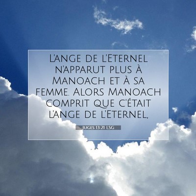 Juges 13:21 LSG Image du verset biblique