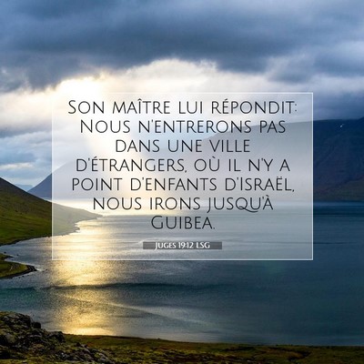 Juges 19:12 LSG Image du verset biblique