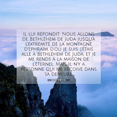 Juges 19:18 LSG Image du verset biblique