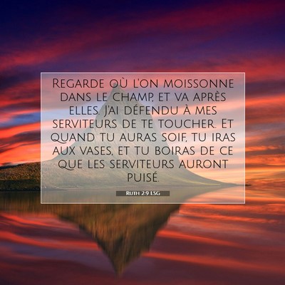 Ruth 2:9 LSG Image du verset biblique