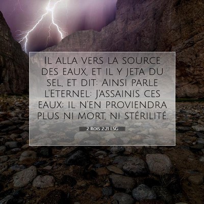 2 Rois 2:21 LSG Image du verset biblique