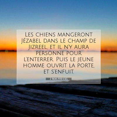 2 Rois 9:10 LSG Image du verset biblique