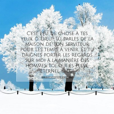 1 Chroniques 17:17 Verset biblique expliqué