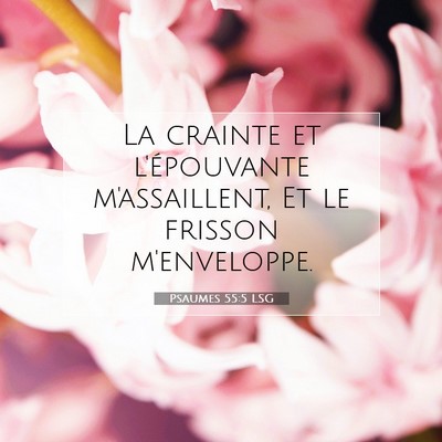 Psaumes 55:5 LSG Image du verset biblique