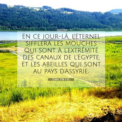 Ésaïe 7:18 LSG Image du verset biblique