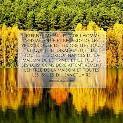 Ézéchiel 44:5 Verset biblique expliqué