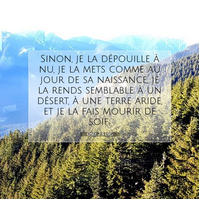 Osée 2:3 Verset biblique expliqué