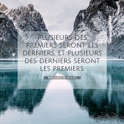 Matthieu 20 16 Signification Du Verset Biblique Ainsi Les Derniers Matthieu 20 16 Signification Du Verset Biblique Ainsi Les Derniers
