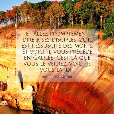Matthieu 28:7 Verset biblique expliqué