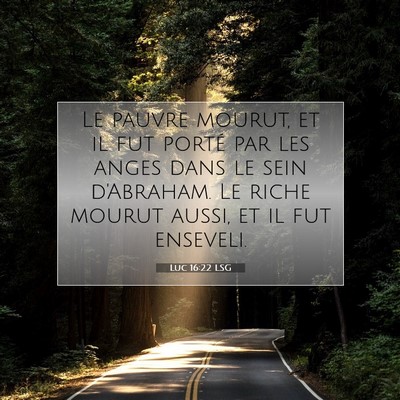 Luc 16:22 Verset biblique expliqué