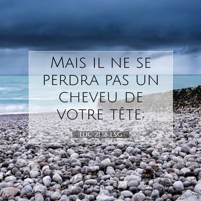 Luc 21:18 LSG Image du verset biblique