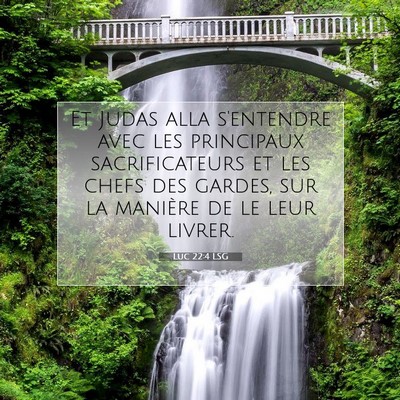 Luc 22:4 LSG Image du verset biblique