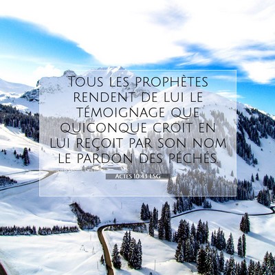 Actes 10:43 Verset biblique expliqué