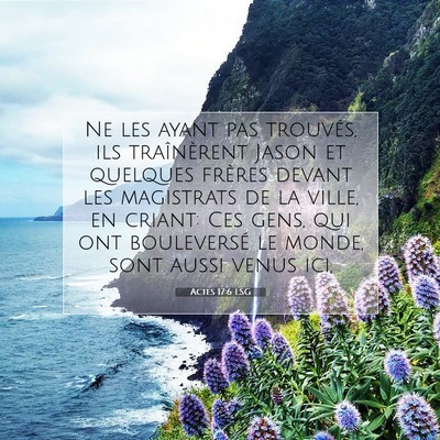 Actes 17:6 Verset biblique expliqué