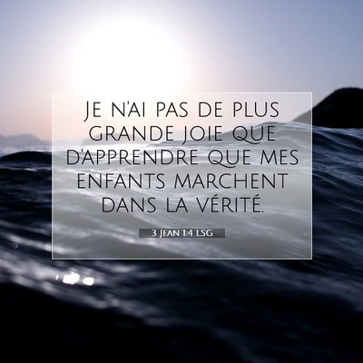 3 Jean 1:4 Verset biblique expliqué